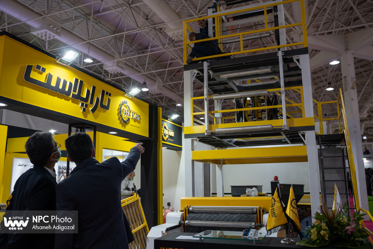 سالن 35 در دومین روز از پانزدهمین نمایشگاه بین المللی ایران پلاست 4