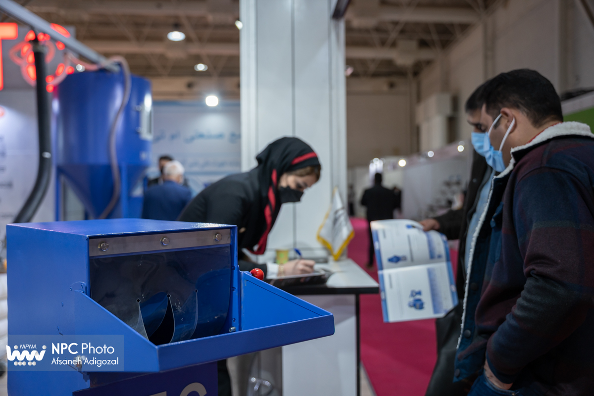 سالن 35 در دومین روز از پانزدهمین نمایشگاه بین المللی ایران پلاست 5