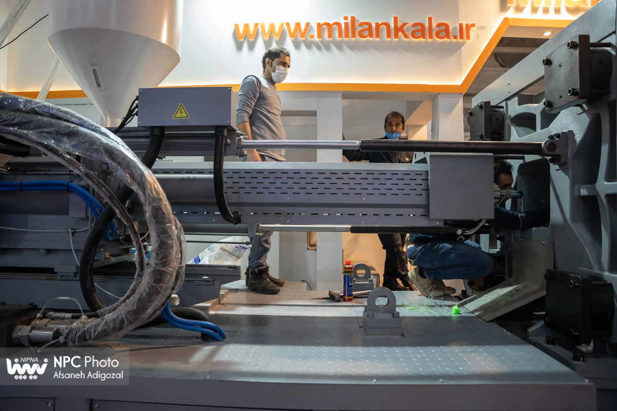 سالن 38B در دومین روز از پانزدهمین نمایشگاه بین المللی ایران پلاست 7