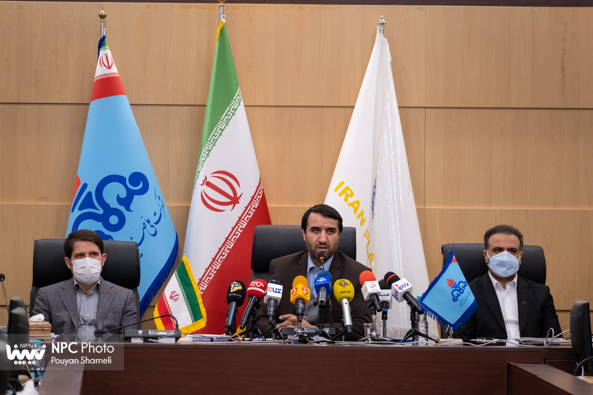 نشست خبری مدیرعامل شرکت ملی صنایع پتروشیمی در دومین روز پانزدهمین نمایشگاه بین‌المللی ایران‌پلاست 7