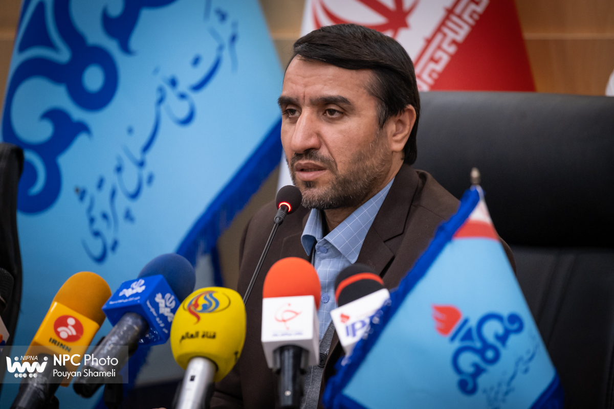 نشست خبری مدیرعامل شرکت ملی صنایع پتروشیمی در دومین روز پانزدهمین نمایشگاه بین‌المللی ایران‌پلاست 11