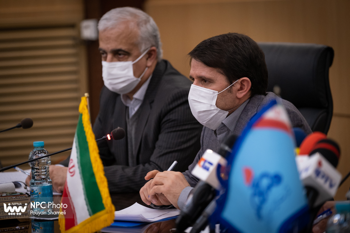 نشست خبری مدیرعامل شرکت ملی صنایع پتروشیمی در دومین روز پانزدهمین نمایشگاه بین‌المللی ایران‌پلاست 34