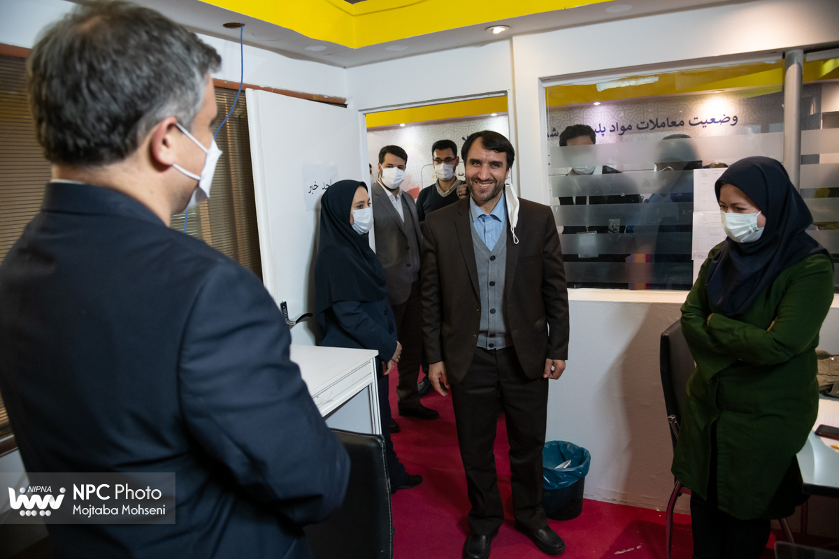 بازدید مدیرعامل شرکت ملی صنایع پتروشیمی از ستاد اجرایی پانزدهمین نمایشگاه بین المللی ایران پلاست 3