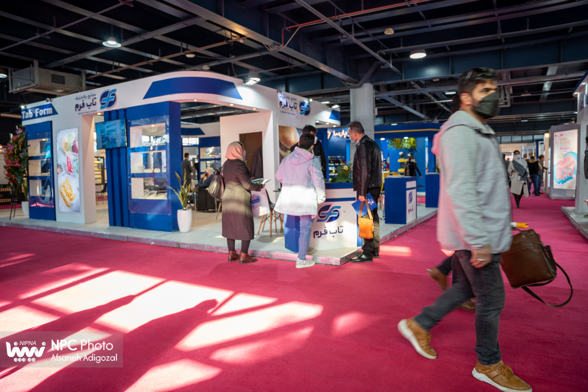 سالن 31A در سومین روز از پانزدهمین نمایشگاه بین المللی ایران پلاست 13