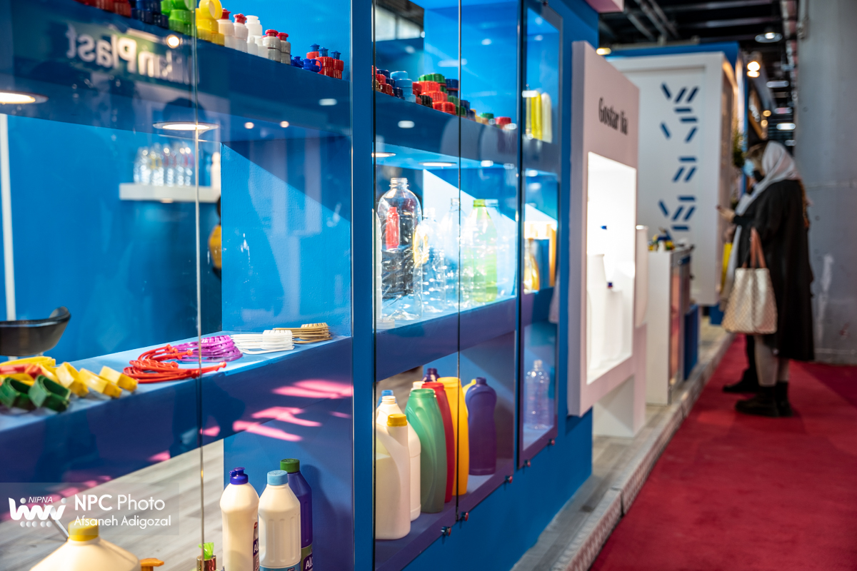 سالن 31A در سومین روز از پانزدهمین نمایشگاه بین المللی ایران پلاست 16