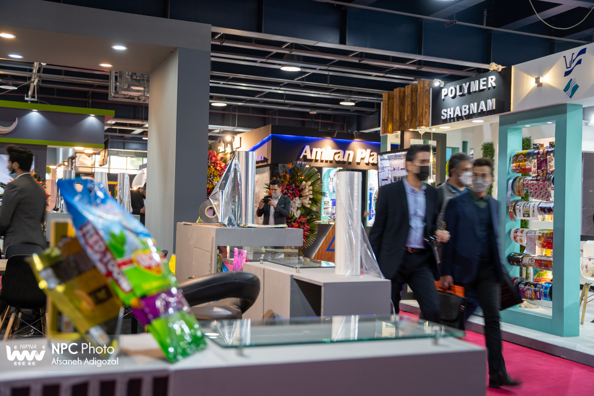 سالن 31A در سومین روز از پانزدهمین نمایشگاه بین المللی ایران پلاست 19