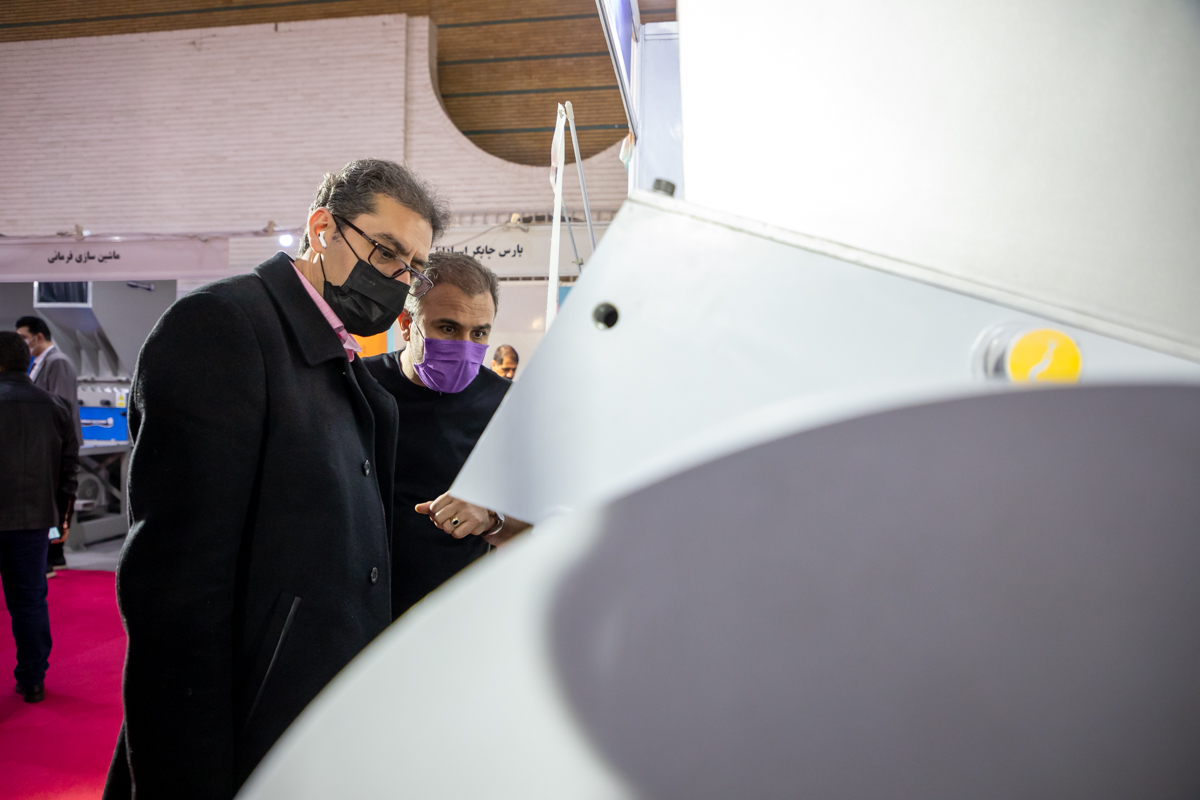 سالن 35 در سومین روز از پانزدهمین نمایشگاه بین المللی ایران پلاست 8