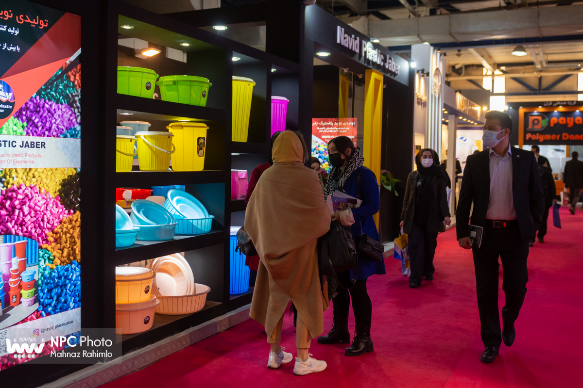 سالن 40A در سومین روز از پانزدهمین نمایشگاه بین المللی ایران پلاست 40