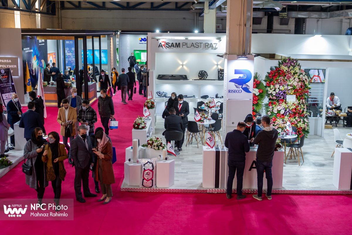 سالن 40A در سومین روز از پانزدهمین نمایشگاه بین المللی ایران پلاست 43