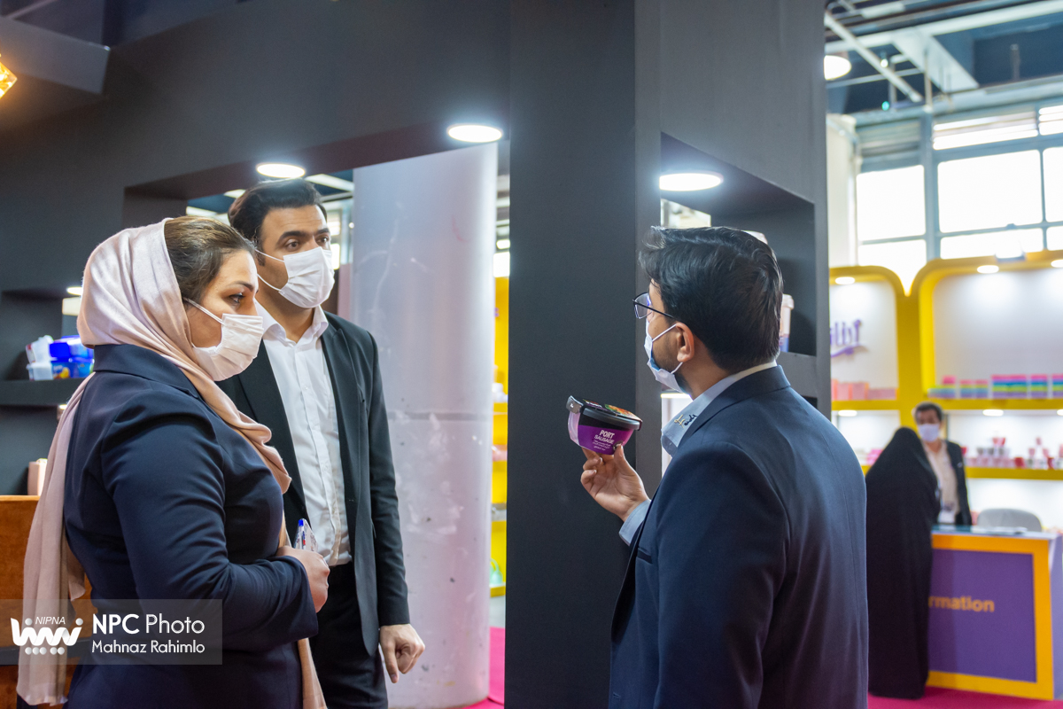 سالن 31B در چهارمین روز از پانزدهمین نمایشگاه بین المللی ایران پلاست 3