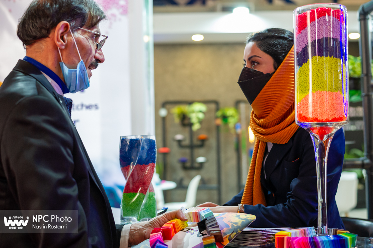 سالن 44 در چهارمین روز از پانزدهمین نمایشگاه بین المللی ایران پلاست 12