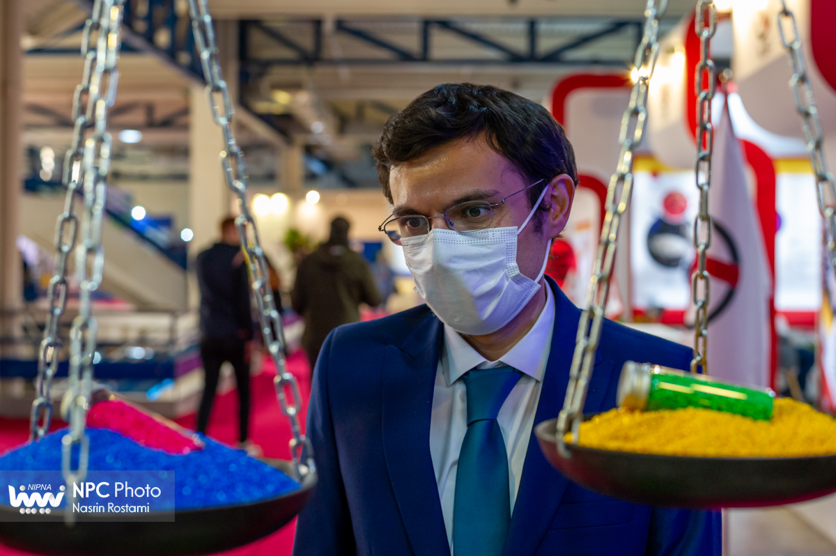 سالن 44 در چهارمین روز از پانزدهمین نمایشگاه بین المللی ایران پلاست 16