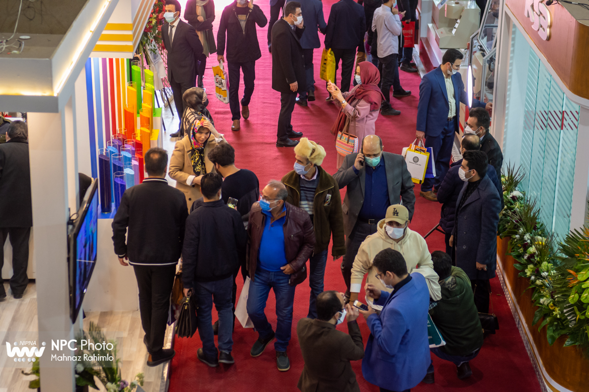 سالن 40A-40 در چهارمین روز از پانزدهمین نمایشگاه بین المللی ایران پلاست 2
