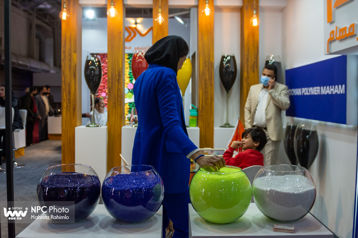 سالن 40A-40 در چهارمین روز از پانزدهمین نمایشگاه بین المللی ایران پلاست 3