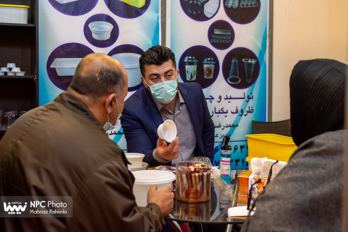 سالن 43 در چهارمین روز از پانزدهمین نمایشگاه بین المللی ایران پلاست 4