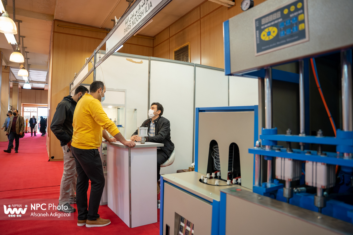 سالن 43 در چهارمین روز از پانزدهمین نمایشگاه بین المللی ایران پلاست 8