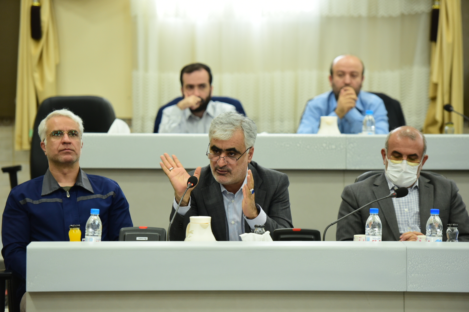 : آیین بهره‌برداری از تأسیسات و مخازن ذخیره‌سازی و اسکله شرکت پالایش گاز بیدبلند خلیج فارس و 91 نشست شورای راهبردی منطقه ویژه اقتصادی پتروشیمی ماهشهر 13