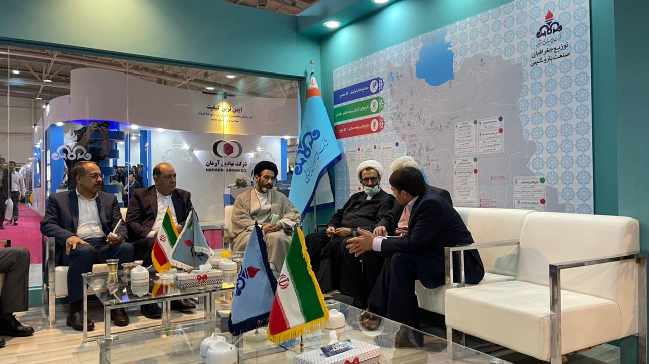 غرفه شرکت ملی صنایع پتروشیمی در بیست و ششمین نمایشگاه بین المللی صنعت نفت 1