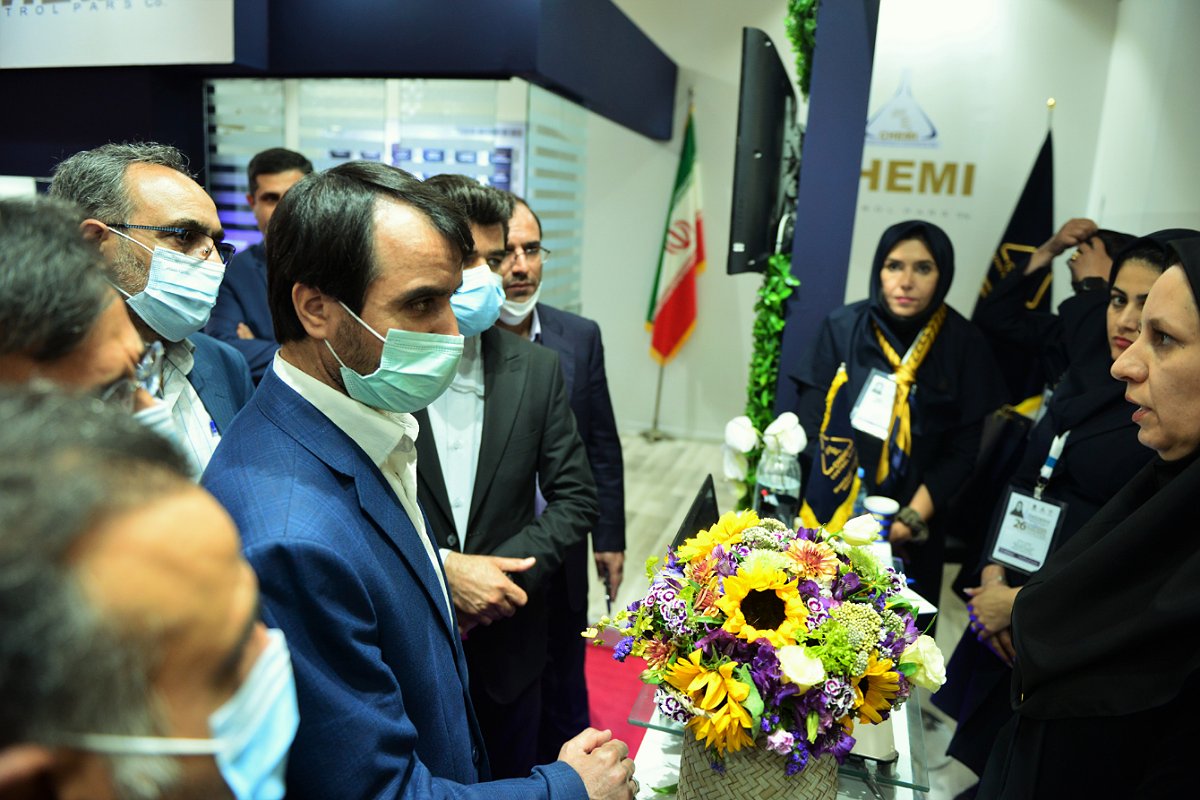 غرفه شرکت ملی صنایع پتروشیمی در بیست و ششمین نمایشگاه بین المللی صنعت نفت 5