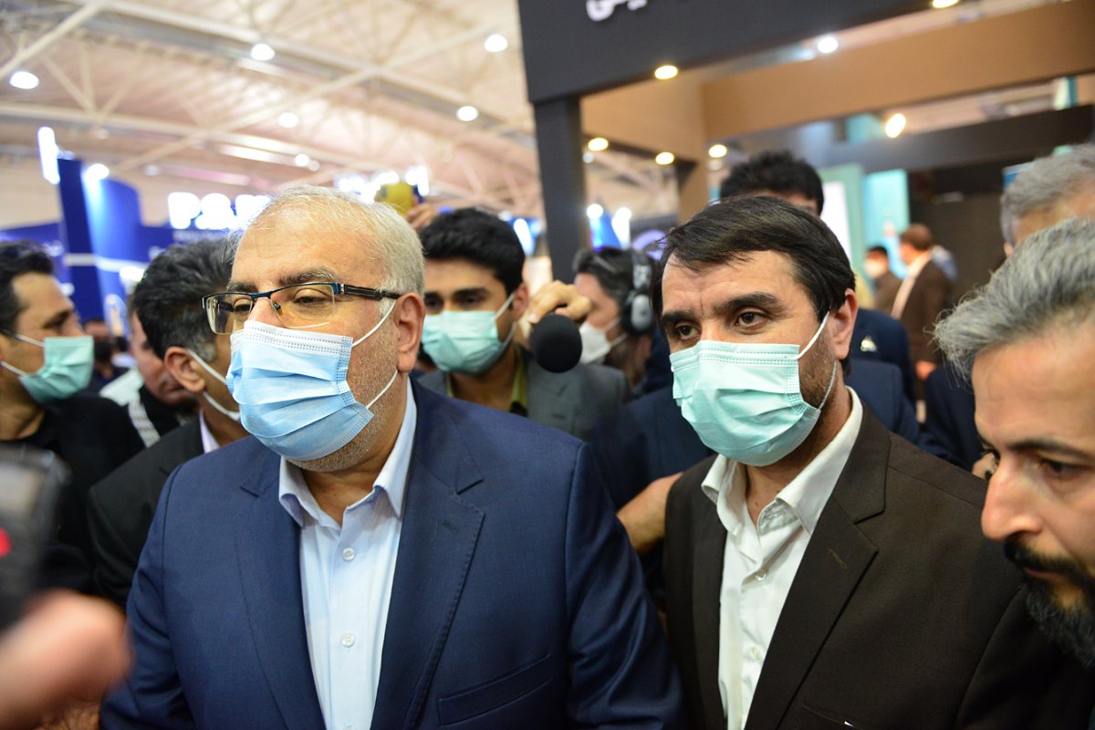 بازدید وزیر نفت از صنعت پتروشیمی در بیست‌وششمین نمایشگاه بین‌المللی نفت 14