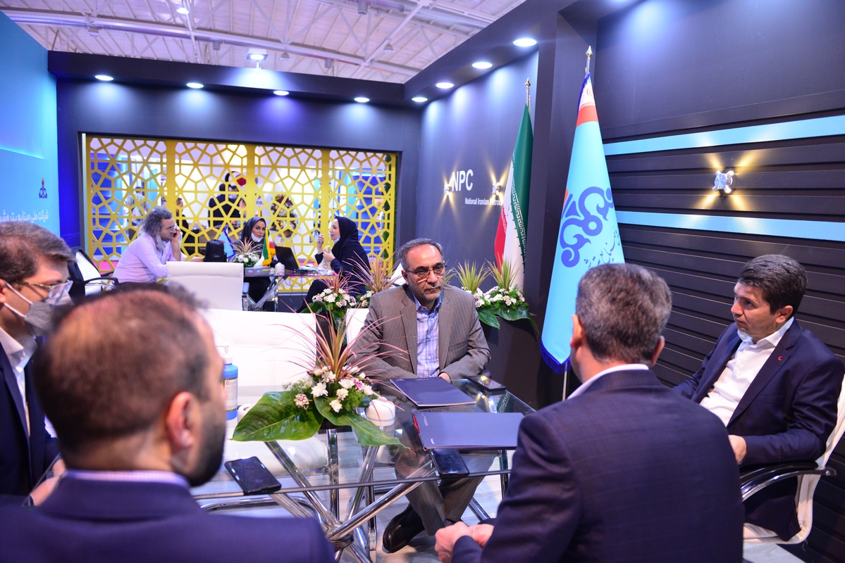 غرفه شرکت ملی صنایع پتروشیمی در بیست و ششمین نمایشگاه بین المللی صنعت نفت/روز دوم 6