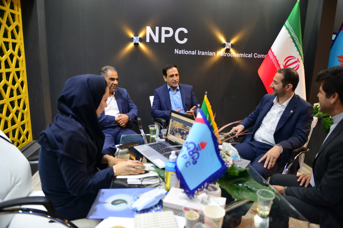 غرفه شرکت ملی صنایع پتروشیمی در بیست و ششمین نمایشگاه بین المللی صنعت نفت/روز دوم 11