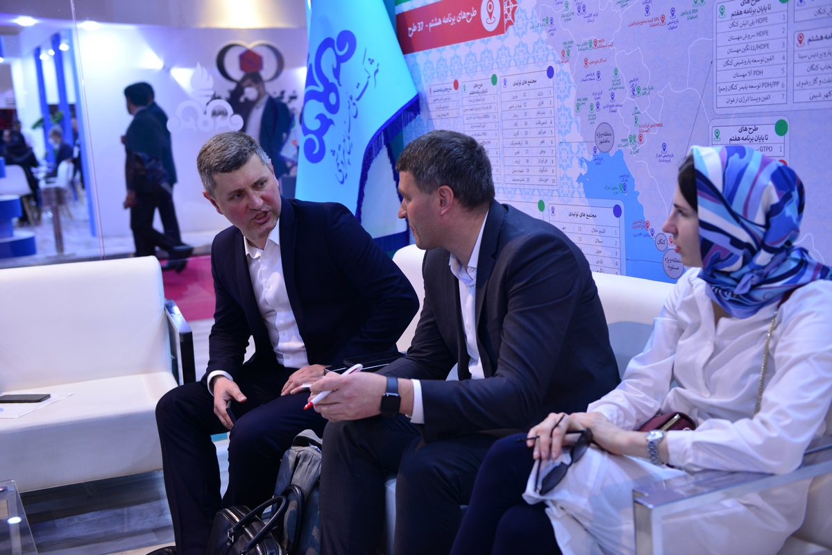 غرفه شرکت ملی صنایع پتروشیمی در بیست و ششمین نمایشگاه بین المللی صنعت نفت/روز دوم 14