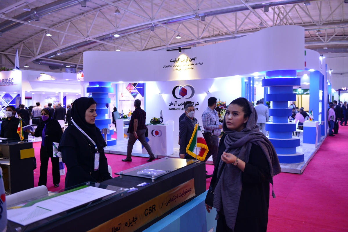 غرفه شرکت ملی صنایع پتروشیمی در بیست و ششمین نمایشگاه بین المللی صنعت نفت/روز دوم 15