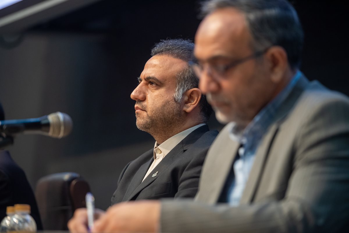 نشست خبری معاون وزیر نفت و مدیر عامل شرکت ملی صنایع پتروشیمی در بیست و ششمین نمایشگاه بین المللی صنعت نفت 14