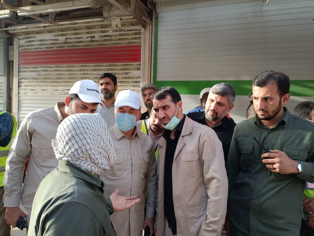 بازدید مرتضی شاهمیرزایی از متروپل آبادان