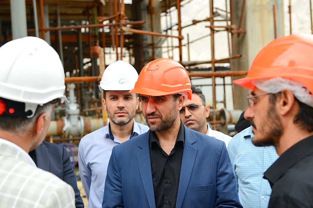 بازدید معاون وزیر نفت و مدیر عامل شرکت ملی صنایع پتروشیمی از منطقه ویژه اقتصادی پتروشیمی و پتروشیمی گچساران/مرداد1401