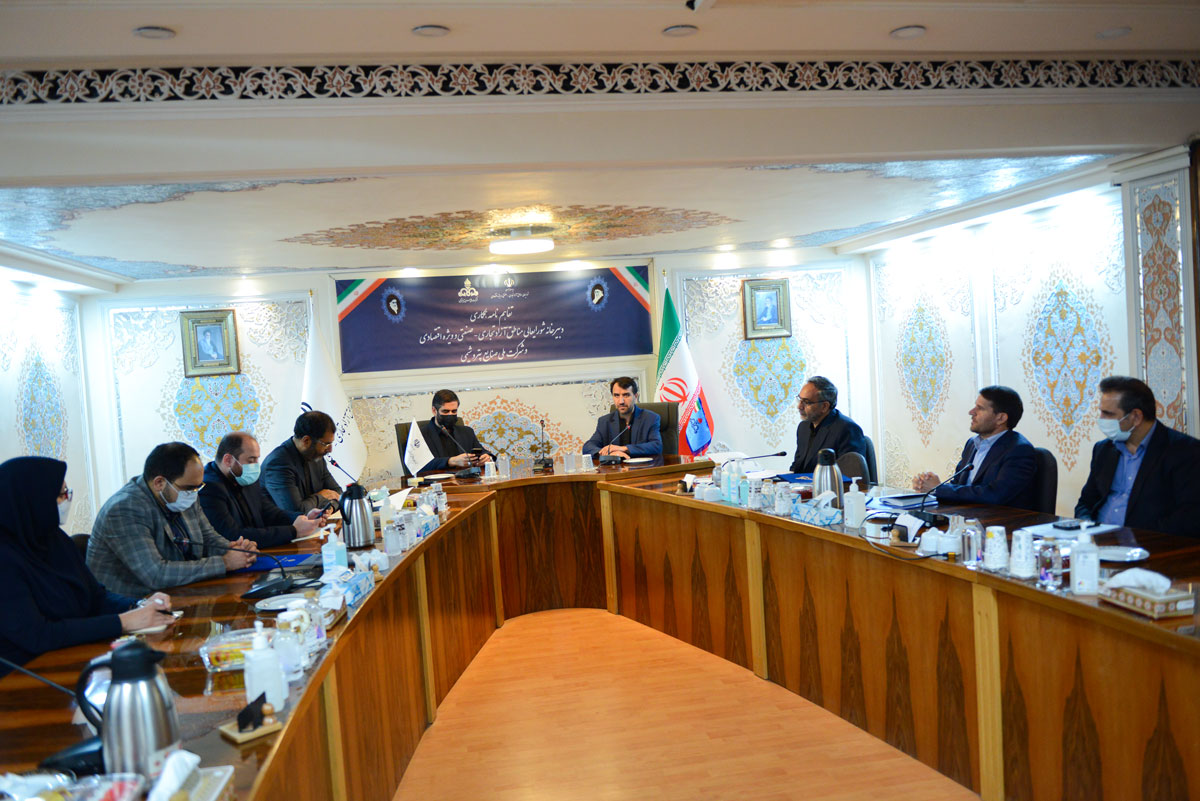 مراسم امضای تفاهم نامه همکاری میان شرکت ملی صنایع پتروشیمی و شورای عالی مناطق آزاد