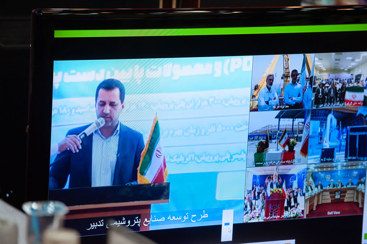 آیین آغاز عملیات اجرایی طرح‌های PDH پتروشیمی پارس و پالایش پارسیان سپهر و بازدید از کشتی لوله گذاری "سی مَستر" به مناسبت هفته دولت 7