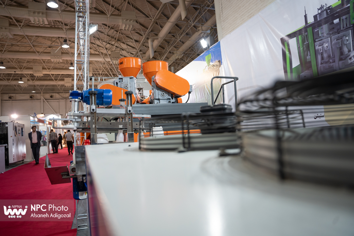 سالن 35 در اولین روز از شانزدهمین نمایشگاه بین المللی ایران پلاست 18