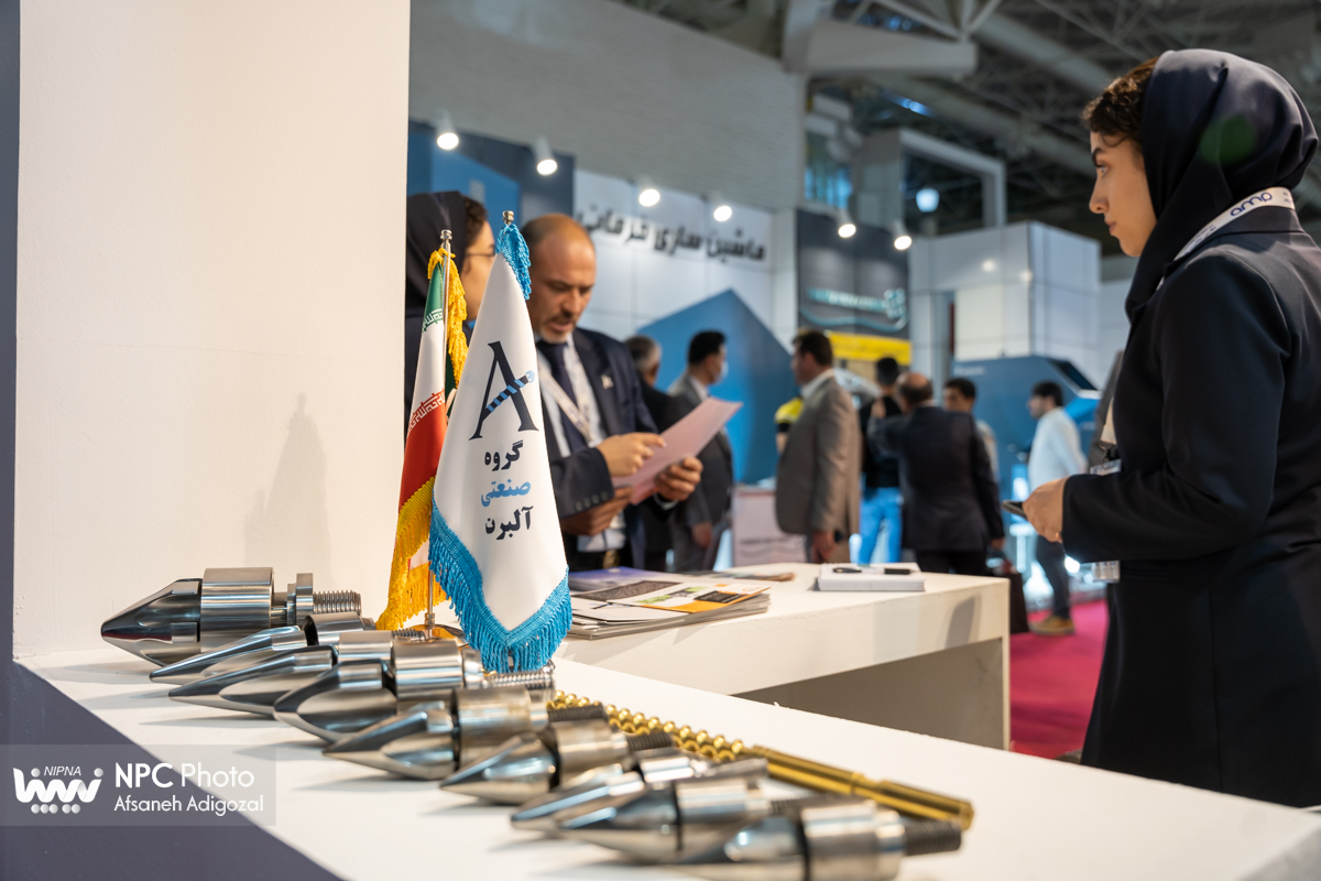 سالن 35 در اولین روز از شانزدهمین نمایشگاه بین المللی ایران پلاست 21