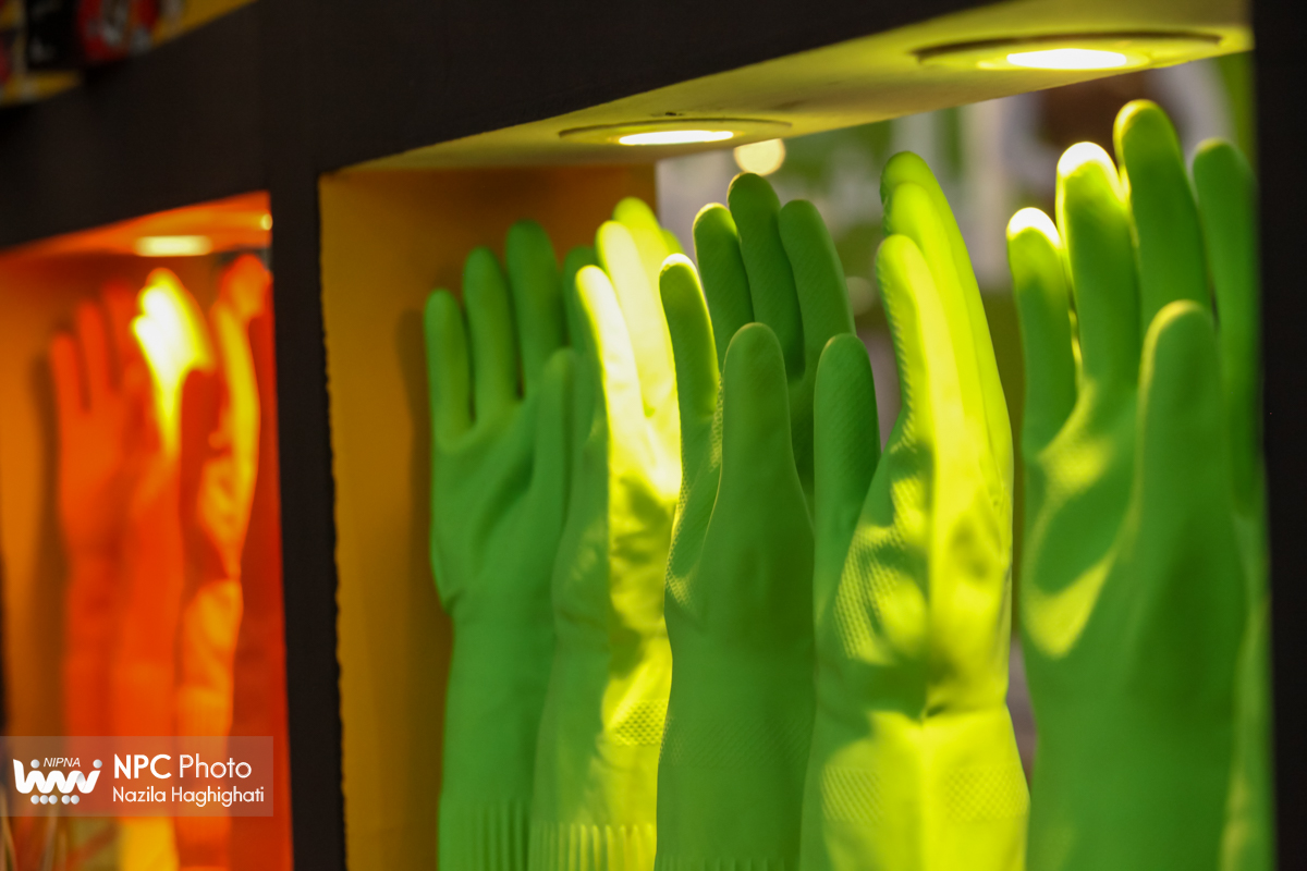 سالن 5 در اولین روز از شانزدهمین نمایشگاه بین المللی ایران پلاست 21