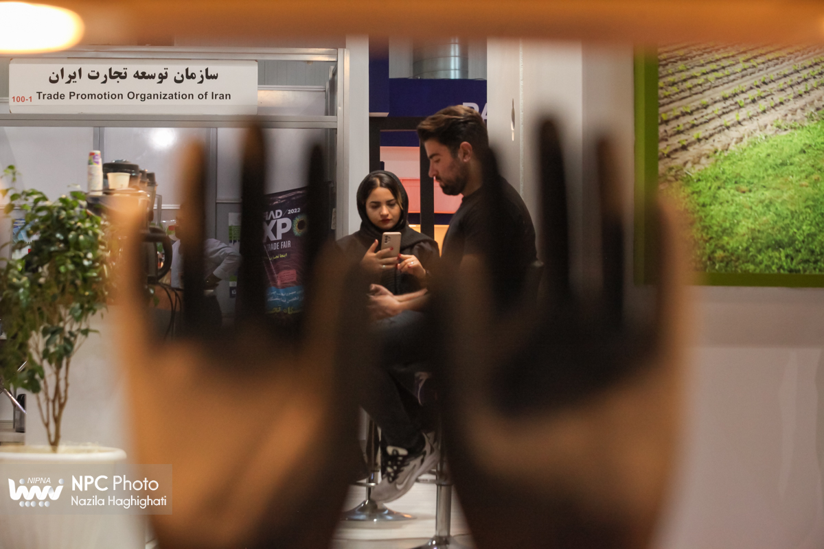 سالن 5 در اولین روز از شانزدهمین نمایشگاه بین المللی ایران پلاست 22