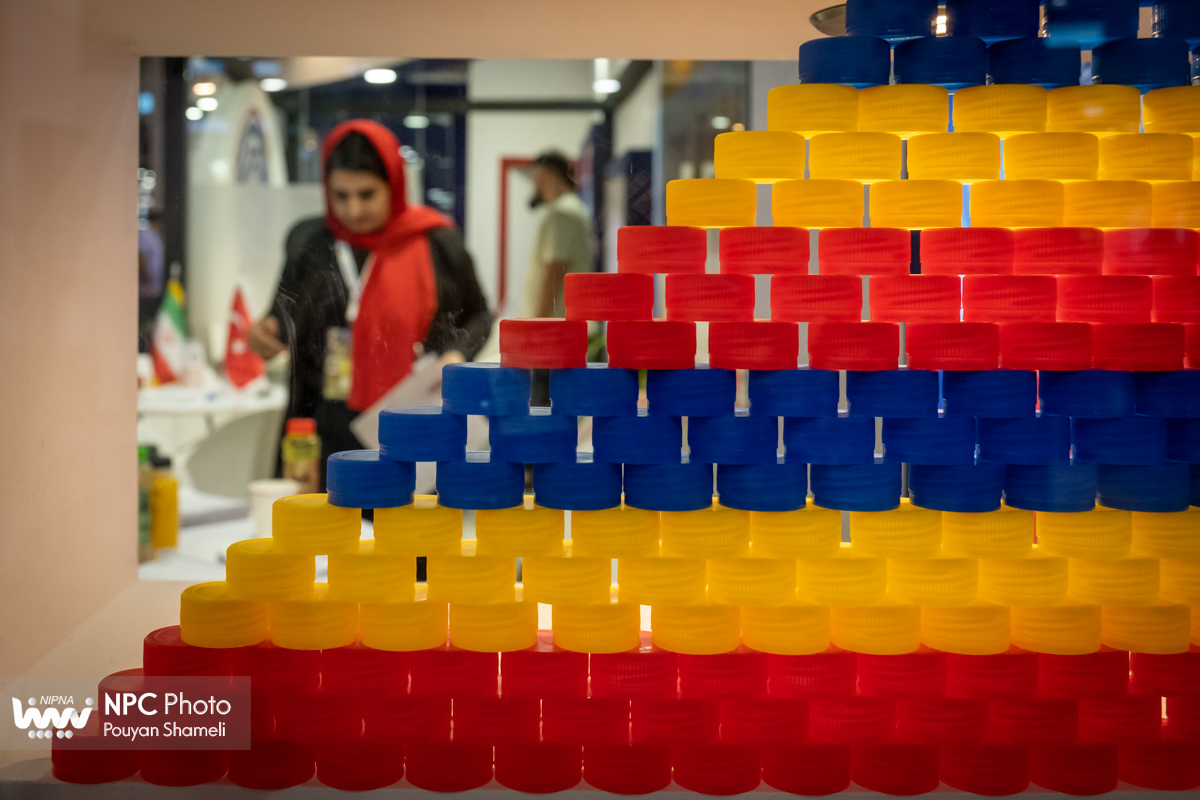 سالن 6 در اولین روز از شانزدهمین نمایشگاه بین المللی ایران پلاست 2