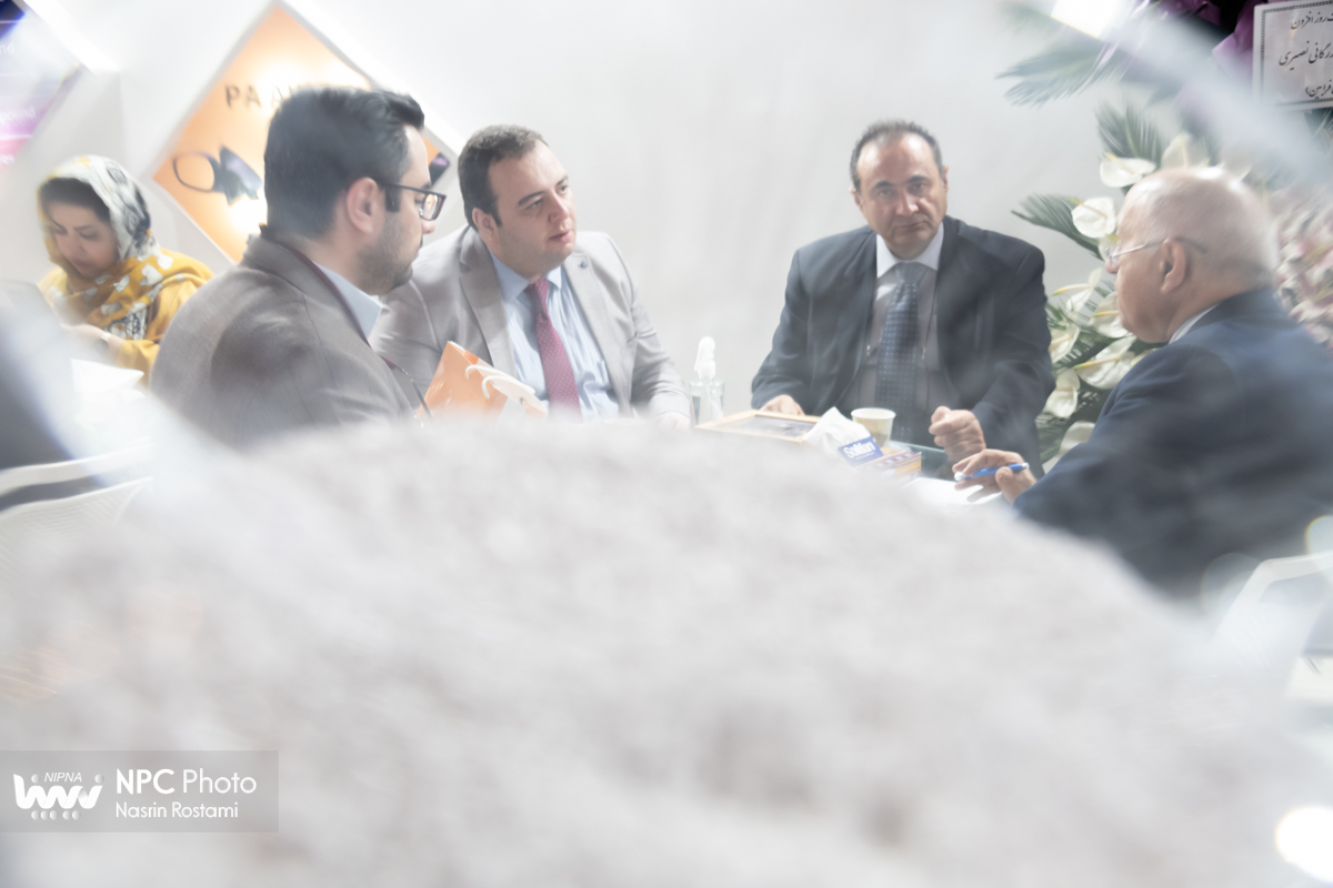 سالن 44A در اولین روز از شانزدهمین نمایشگاه بین المللی ایران پلاست 4