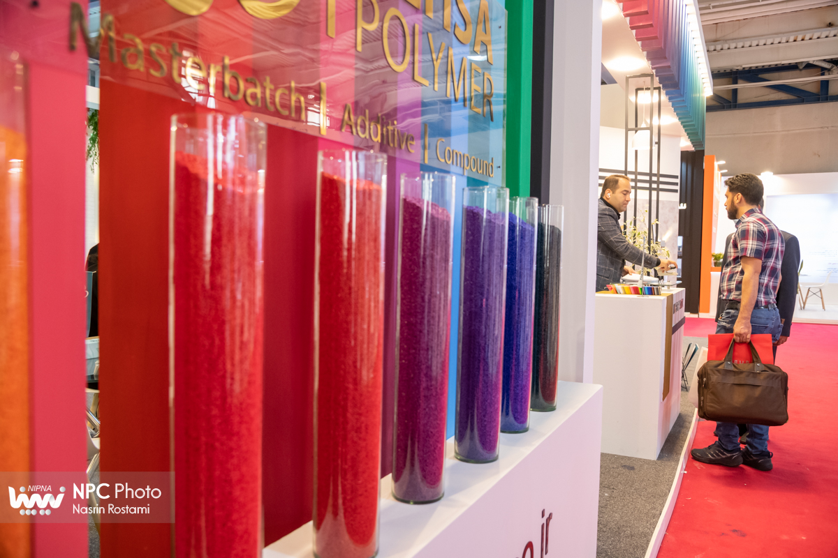 سالن 44A در اولین روز از شانزدهمین نمایشگاه بین المللی ایران پلاست 5