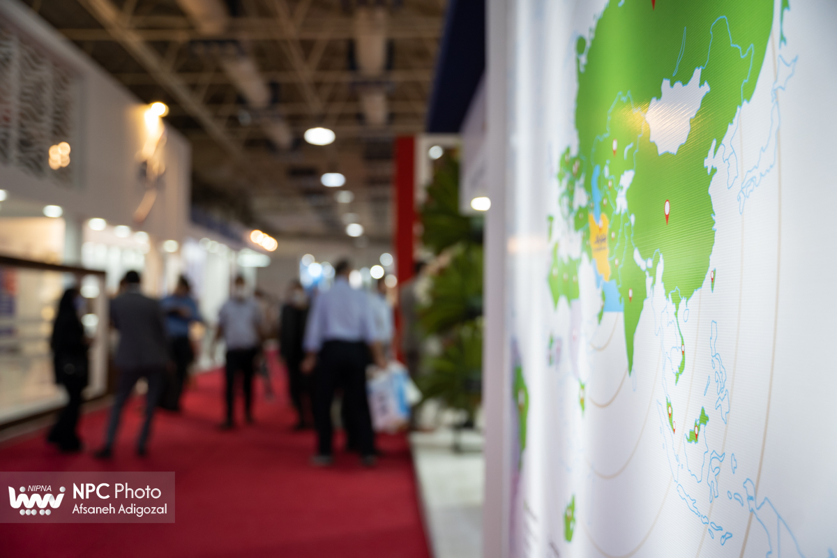 سالن 38A در اولین روز از شانزدهمین نمایشگاه بین المللی ایران پلاست 8