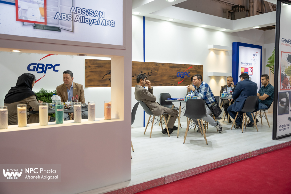 سالن 38A در اولین روز از شانزدهمین نمایشگاه بین المللی ایران پلاست 9