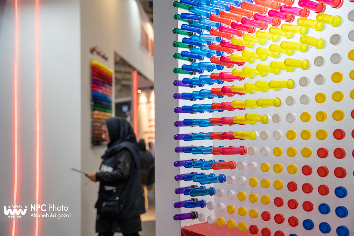 سالن 38A در اولین روز از شانزدهمین نمایشگاه بین المللی ایران پلاست 10