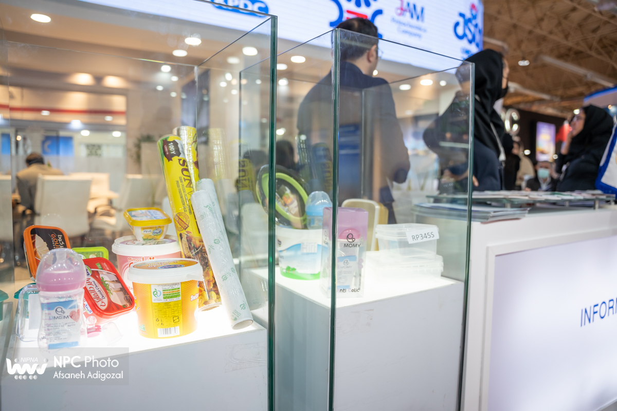 سالن 38A در اولین روز از شانزدهمین نمایشگاه بین المللی ایران پلاست 12