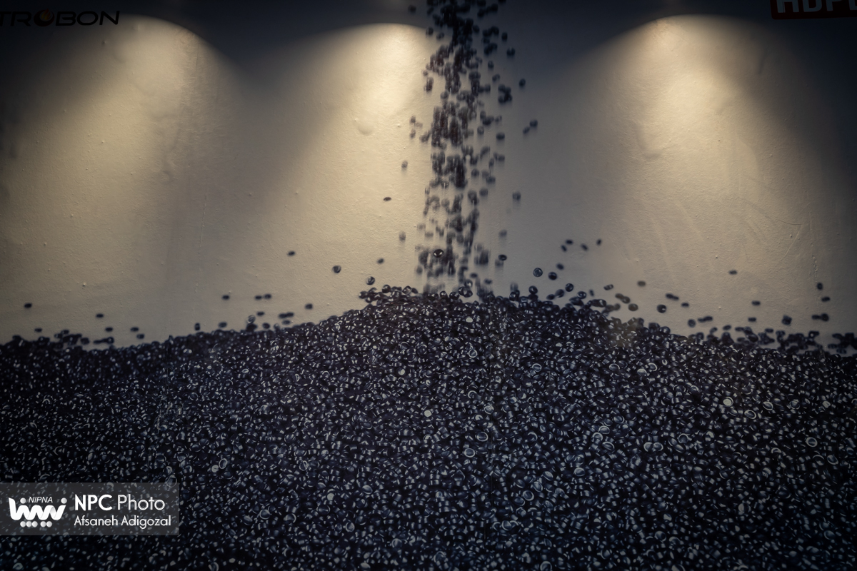 سالن 38A در اولین روز از شانزدهمین نمایشگاه بین المللی ایران پلاست 15