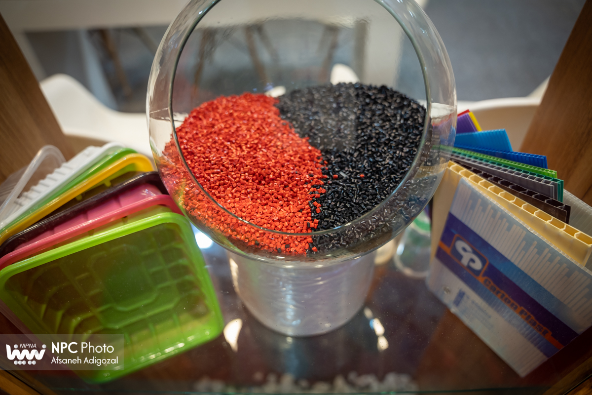 سالن 38A در اولین روز از شانزدهمین نمایشگاه بین المللی ایران پلاست 18