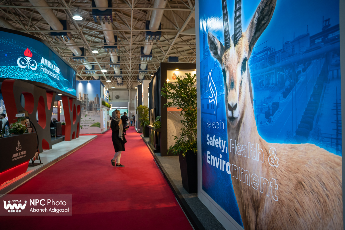 سالن 38A در اولین روز از شانزدهمین نمایشگاه بین المللی ایران پلاست 19