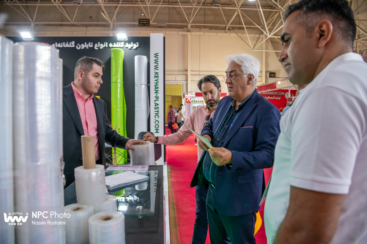 سالن 40A در اولین روز از شانزدهمین نمایشگاه بین المللی ایران پلاست 4