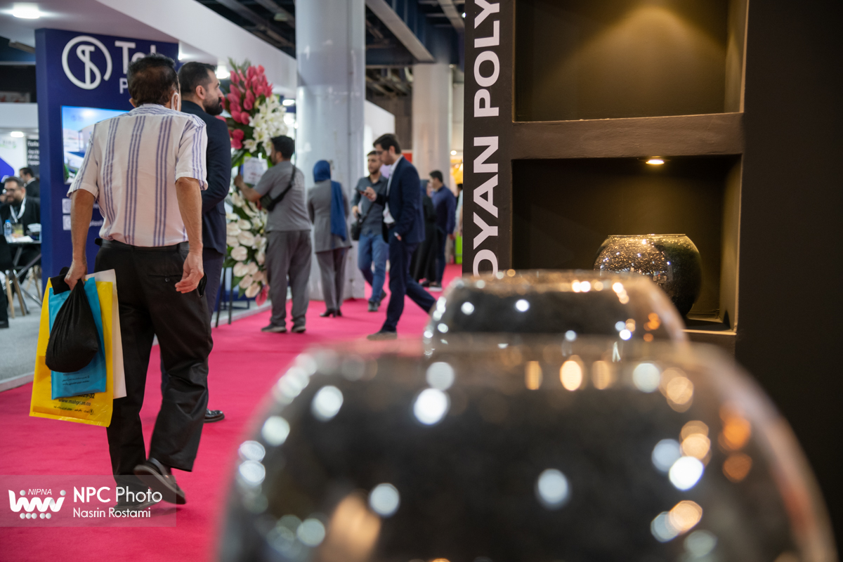 سالن 31A,B در اولین روز از شانزدهمین نمایشگاه بین المللی ایران پلاست 15