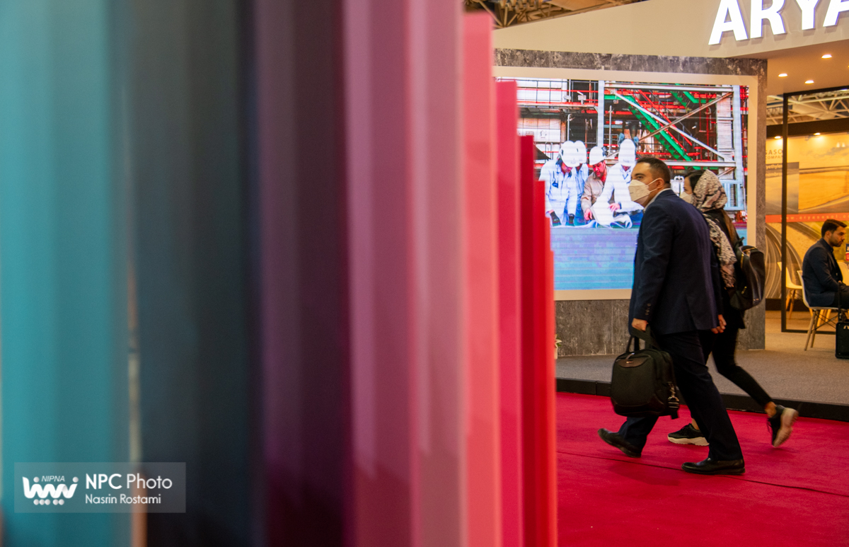 سالن 38A در دومین روز از شانزدهمین نمایشگاه بین المللی ایران پلاست 12